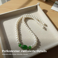 2 Pieces Faux Pearl Necklace and Bracelet Set Ideal Gift Pearl Jewelry Set
