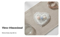 Korean Design 3D Flower Brooch Cute Design DIY Embroidery Embellishment Handmade for Seamstresses, Designers, Bag Customization