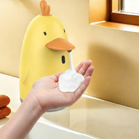 Kids Hand Wash Dispenser Waterproof Cartoon Chicken Soap Dispenser