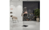 Handbag Display Stand Modern Design Metal Bag Display Rack Purse Hanger Stand Space-Saving Metal Purse Holder Easy Assembly