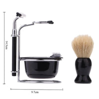 Shaving Brush Bowl Set Easy to Clean Razor Brush Bowl Stand Set for Barbershop