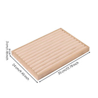 Velvet Jewelry Tray Soft Lining Rectangular Jewelry Tray Scratch Protection