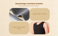 Warm Sleeveless Vest Men's Fleece Winter