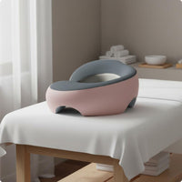 Massage Face Cradle Cushion Ice Silk Stomach Sleeping Pillow Cooling Comfort