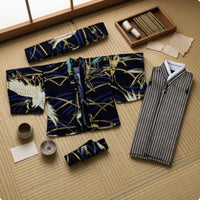 Japanese Doll Clothes Set Elegant Doll Kimono Set Cute