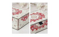 Hinged-Lid Jewelry Box Lidded Box with Hinged-Lid Lid Space-Saving