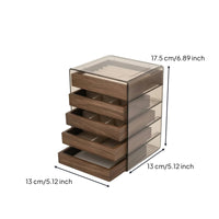 Jewelry Box with Drawers Transparent Jewelry Box Desktop for Vanity