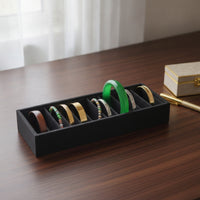 Bracelet Tray 10-Slot Bracelet Display Tray Flannel for Jewelers, Collectors