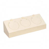 Necklace Holder Stand Upright Tabs Jewelry Display Stand Three-Slot