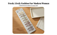 Updo Hair Fastener Dopamine Hues Jaw Fastener Acrylic Hair Clamp Versatile Styling Barrette Elegant Design for Women