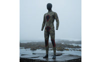 Hooded Wetsuit Padded Chest and Knees Hooded Diving Suit Two-Piece Spearfishing Suit High Elasticity
