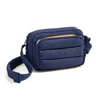 Quilted Crossbody Bag Adjustable Strap Puffer Shoulder Bag Anti-Skimming Technology Puffer Shoulder Purse for Women