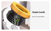 Toilet gasket Kit Thickened Design Plumbing Hardware Universal Fit