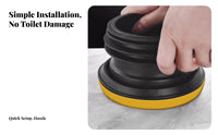 Toilet gasket Kit Thickened Design Plumbing Hardware Universal Fit