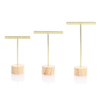 T-Shaped Earring Stand Compact T-Shaped Earring Holder Convenient for Vanity