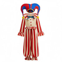 Horror Movie Clown Cosplay Complete Outfit Set Girls Clown Jumpsuit Realistic