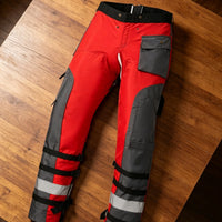 Apron Design Chainsaw Protective Pants Long-Lasting Polyester Cut-Resistant Work