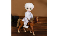 OB11 Traditional Chinese Robe Outfit Bamboo Print 1/12 Scale BJD Robe for Hobbyists