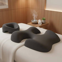 2 Pieces Memory Foam Pillow Set Cushioned Face Pillow Pressure Relief