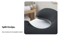 Memory Foam Massage Table Face Cradle Ergonomic Design Face down Pillow Breathable for Beauty Salon, Spa