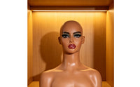 Hairpiece Display Head Professional Look Display Mannequin Head Lightweight for Jewelry Sellers