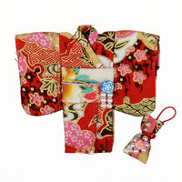 Japanese Doll Clothes Set Elegant Doll Kimono Set Cute