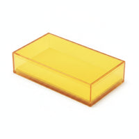 Hard-Shell Eyelash Case Flat Lid Easy to Find Acrylic Eyelash Storage Box