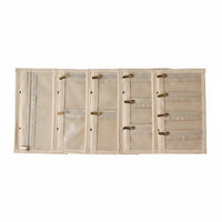 Anti-Oxidation Jewelry Storage Book Transparent Pockets Gold Bar Storage Case Large Capacity for Women, Daily Use, Dresser, Safe Deposit Box