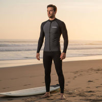 Jellyfish Suit Lightweight Long Sleeve Zip up Sun Shirt Long Sleeve Sun Shirt Front Fastener UPF 50+ Aquatic Gear Flatlock Seams