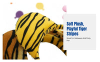 Event Theme Children Tiger Headband Plush Animal Ears Party Costume Accessory