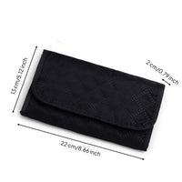 Jewelry Storage Pouch Quilted Travel Jewelry Organizer Bag Practical for Trips