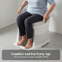 Squat Toilet Converter Chair Easy to Clean Toilet Assistance Stool Soft Cushion