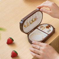 Wooden Jewelry Box Decorative Wooden Trinket Box Polished Surface