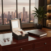 Single Watch Display Box Particle-Resistant Single Watch Box Soft Interior Lining Elegant Design