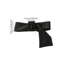 Square Buckle Waist Belt Versatile Wide Tie Belt Simple Fashion Accessory for Women, Everyday Wear, Dressing Up