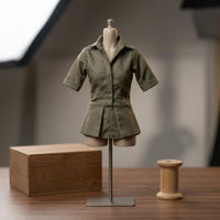 1/6 Scale Doll Outfit 1-Piece Playwear Pointed Collar