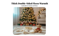 Autumn Winter Double-Sided Fleece Hooded Sweatshirt, Thick Warm Pullover, Cute Letter Pattern, Holiday Top for Babies