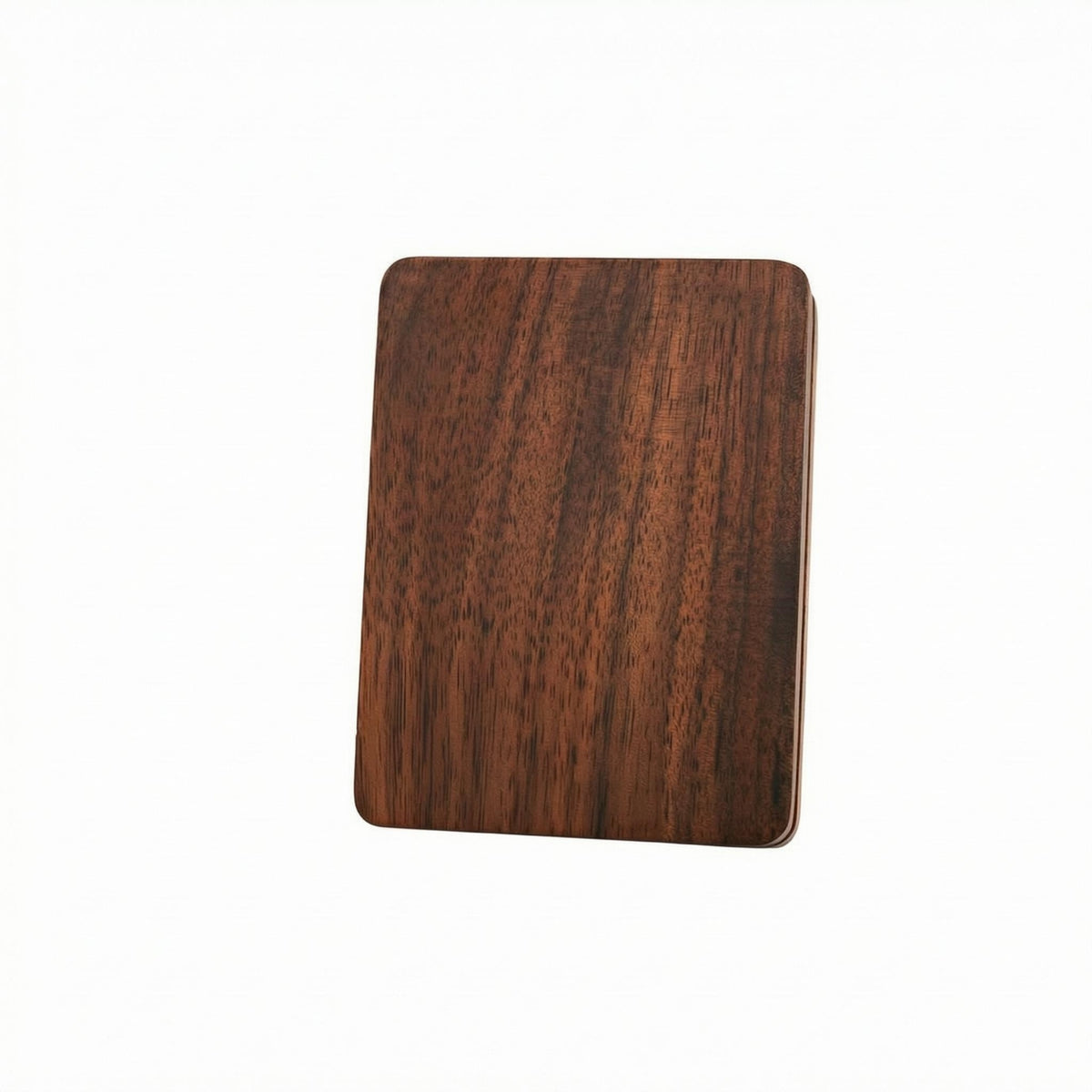Hinged Band Case Compact Wooden Band Box Rectangular for Proposal