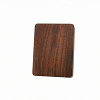 Hinged Band Case Compact Wooden Band Box Rectangular for Proposal