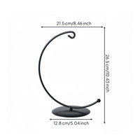 Wind Chime Holder Stand Minimalist Design Ornament Hanger Stand Sturdy Foundation for Home Decoration for Garden, Courtyard