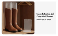 Prevents Creases & Sagging Tall Boot Support Insert Reusable Boot Shaper Form Insert Lightweight for Women, Wardrobe Organization