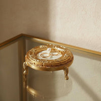 Resin Jewelry Tray Light Luxury Vintage Band Holder Space Saving for Dresser Top