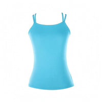 Skating Training Vest Form-Fitting Figure Skating Vest Thin Straps Sleeveless Training Top