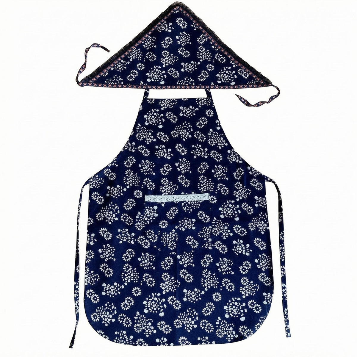 Floral Apron Soft Cotton Apron Reusable