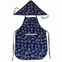 Floral Apron Soft Cotton Apron Reusable