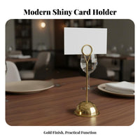 Table Number Holder Multipurpose photo Holder Versatile Place Card Clip for Restaurant Owners, Wedding Planners, Weddings, Banquets