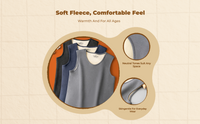 Warm Sleeveless Vest Men's Fleece Winter