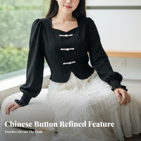 2 Pieces Jumper Dress with Inner Blouse inclusive Size accommodating women's Apparel