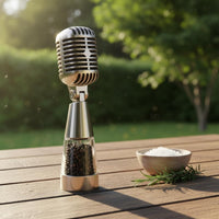Pepper Mill Pepper Shaker with Handle MIC Design Seasoning Shaker Medium Holes Table Accessory for Kitchen Counter