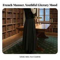 3 Pieces Academic Aesthetic 3-Piece Set Autumn Winter Fashion for Daily Wear